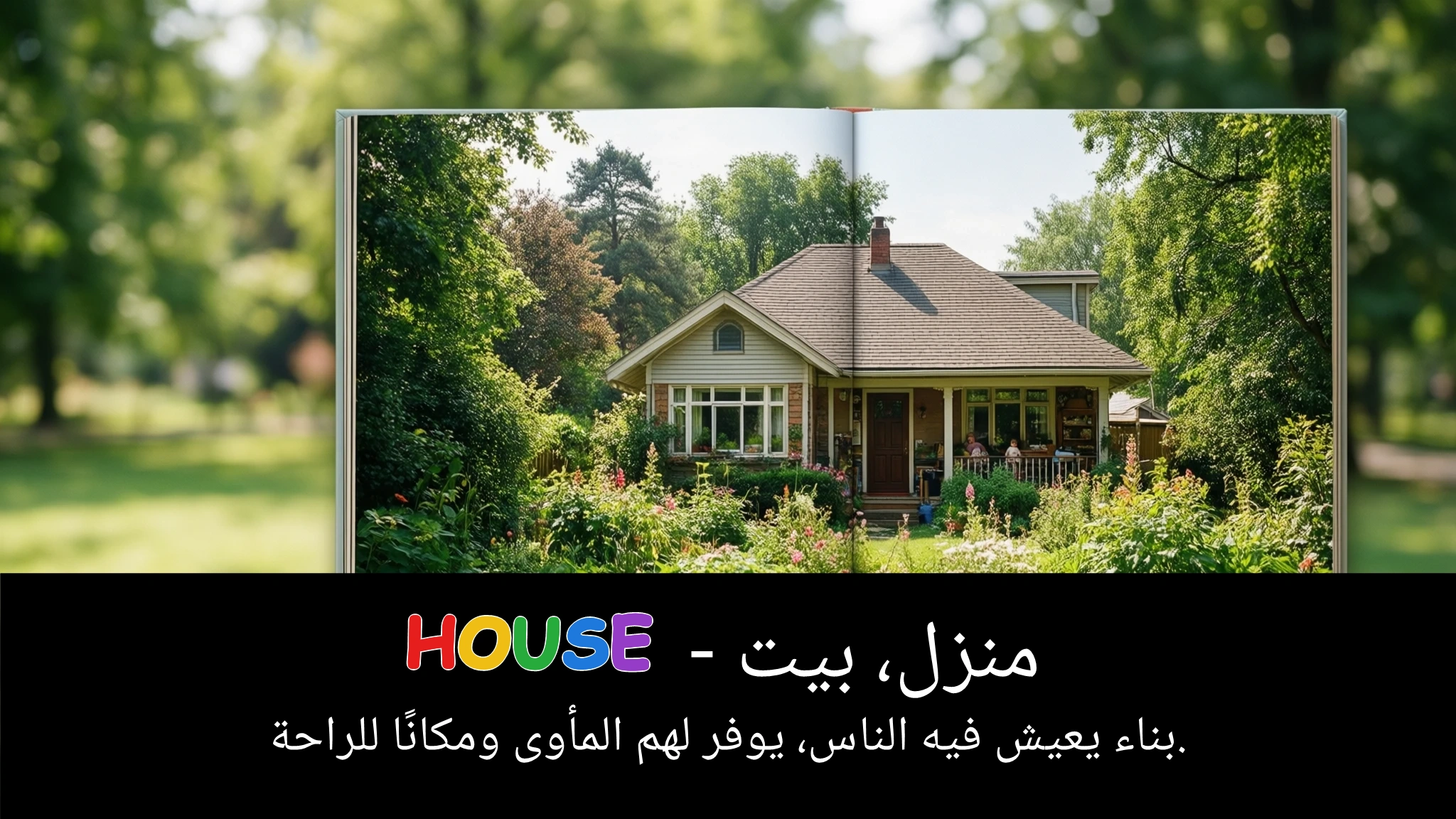 Arabic Illustration for house